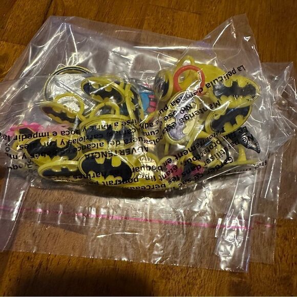 Vintage 90s Batman Cat Woman Riddler Large Party Lot With Costume Dead Stock - Picture 10 of 14
